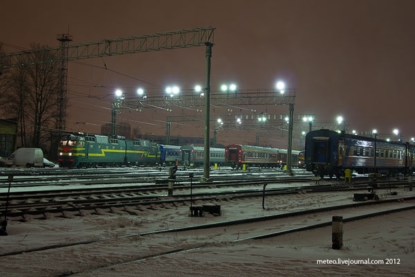 Поход в железнодорожное депо