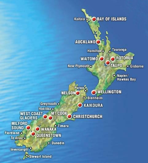 Остров Новая Зеландия