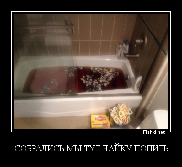 Собрались мы тут чайку попить