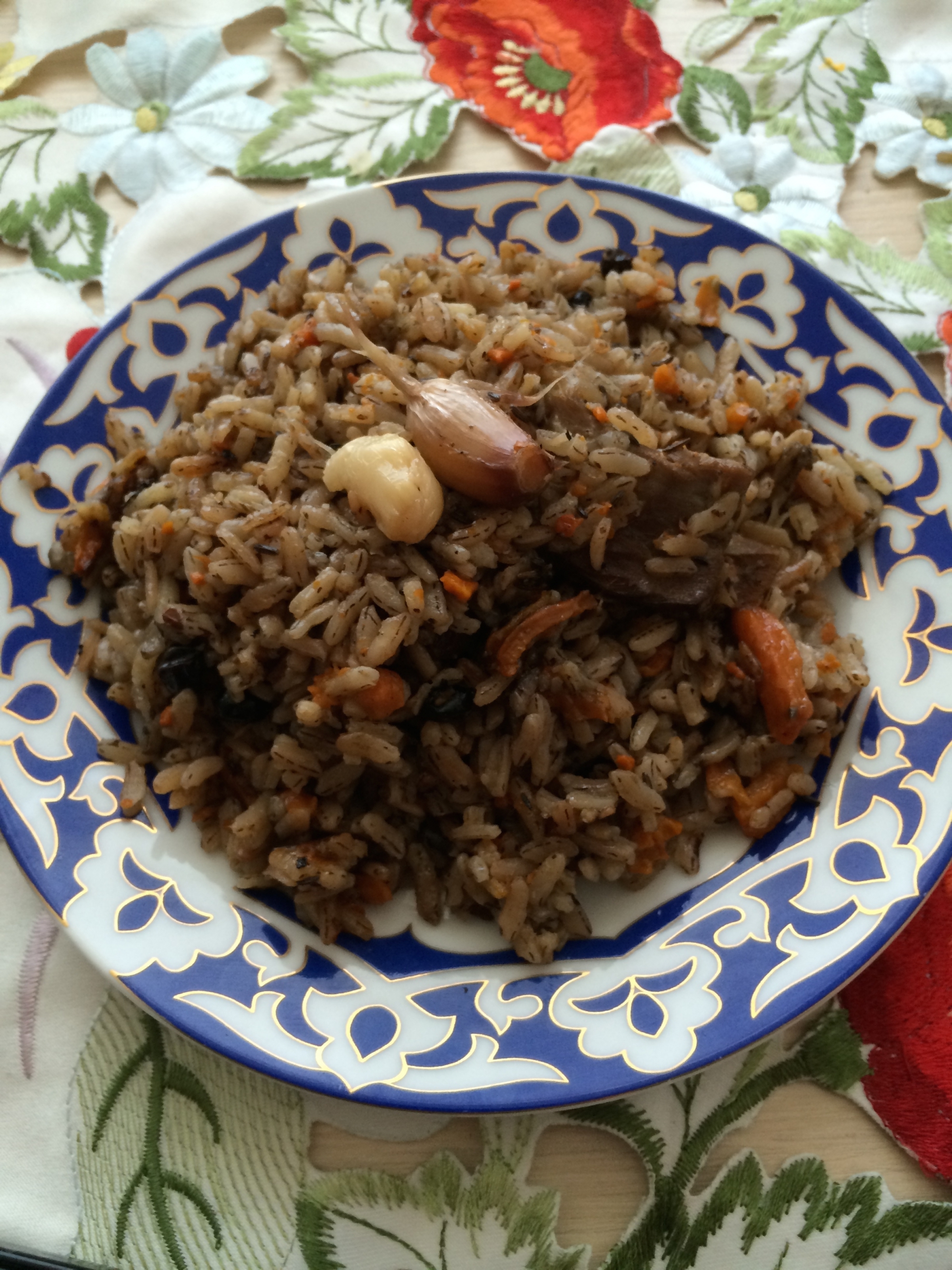 Plov узбекский