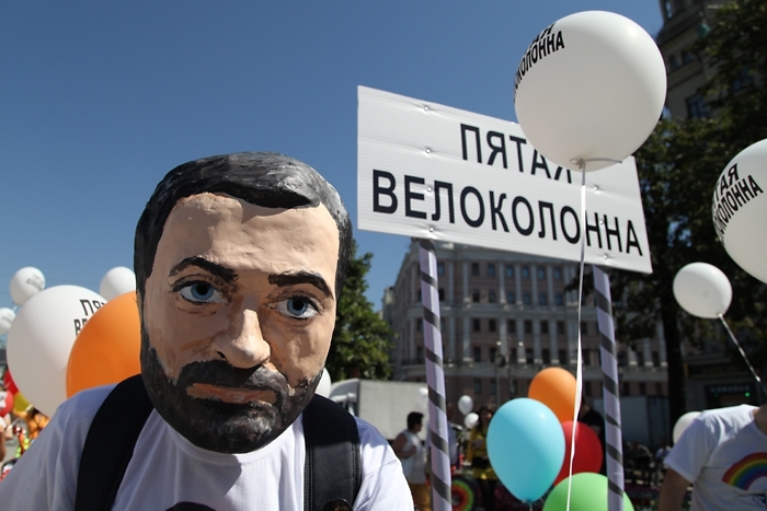 Политвелопробег по Бульварному кольцу