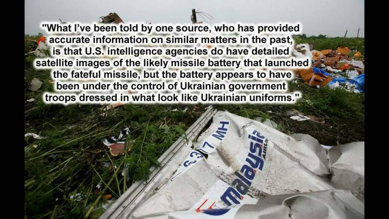 Снимки с американского спутника. Украинская армия сбивает «Боинг» МН17