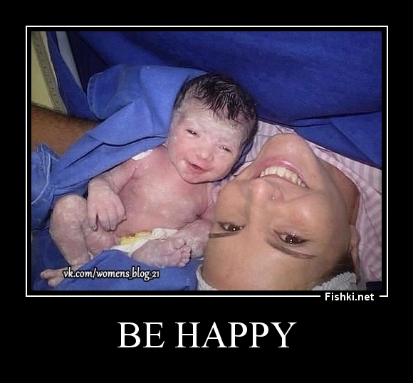 be happy
