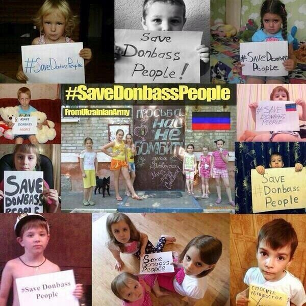 #SaveDonbassPeople 