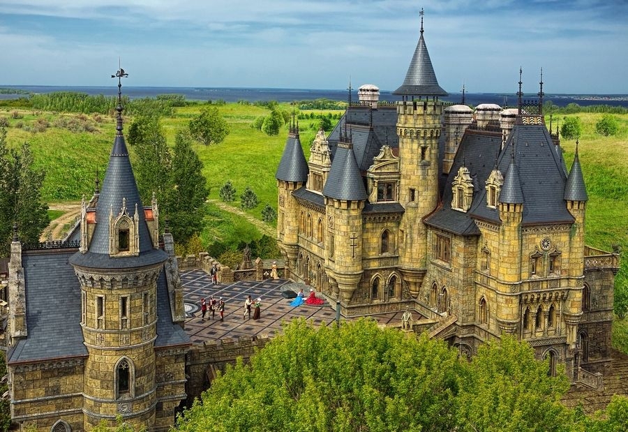 Замок Гарибальди - самый красивый российский готический замок