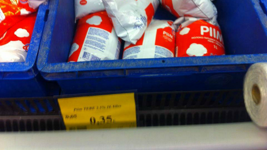 В Эстонии «обвалились» цены на молоко: «Спасибо, Россия!»