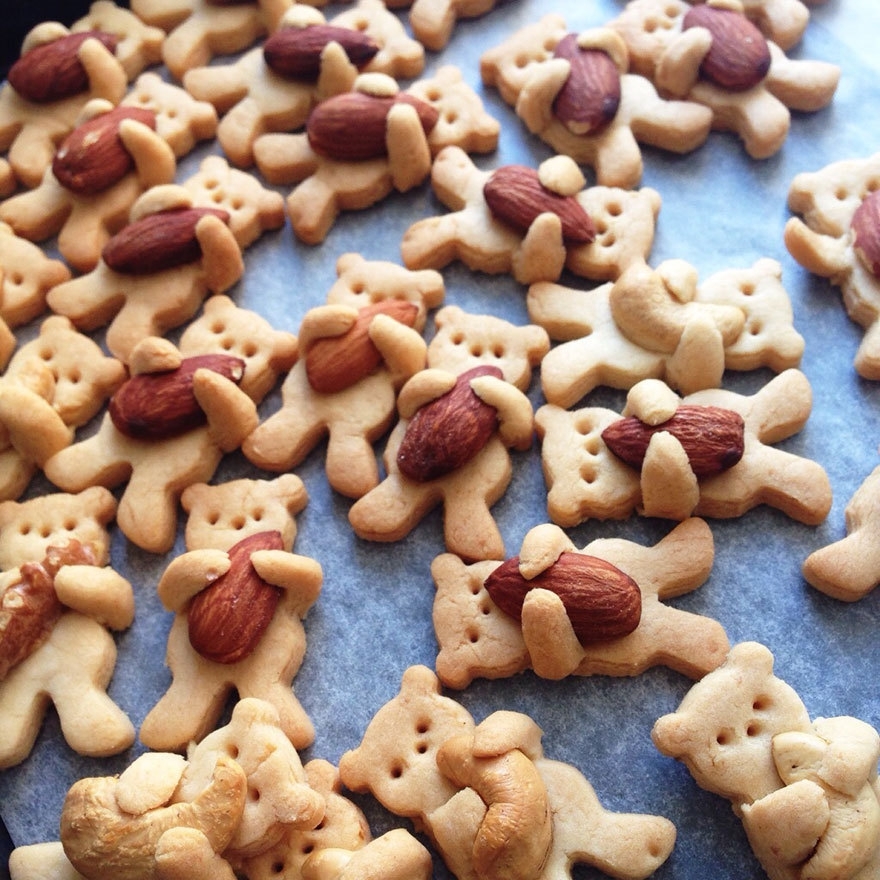 Готовим печеньки в виде милейших медвежат