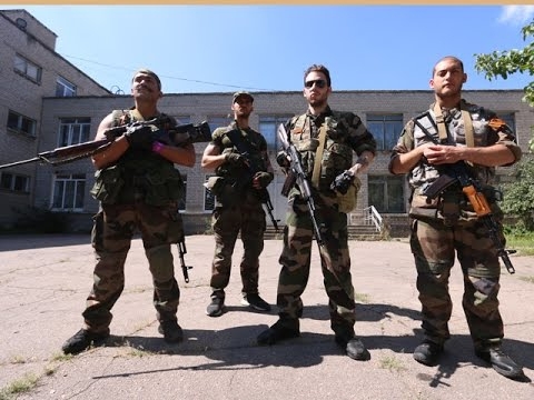Французы в ополчении Донбаса