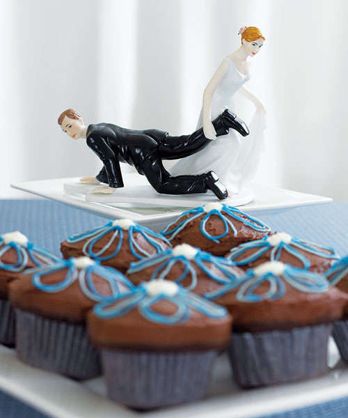 Смешные свадебные торты
