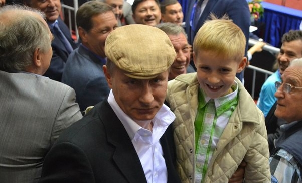 В Челябинске 7-летний мальчик пробрался к Путину