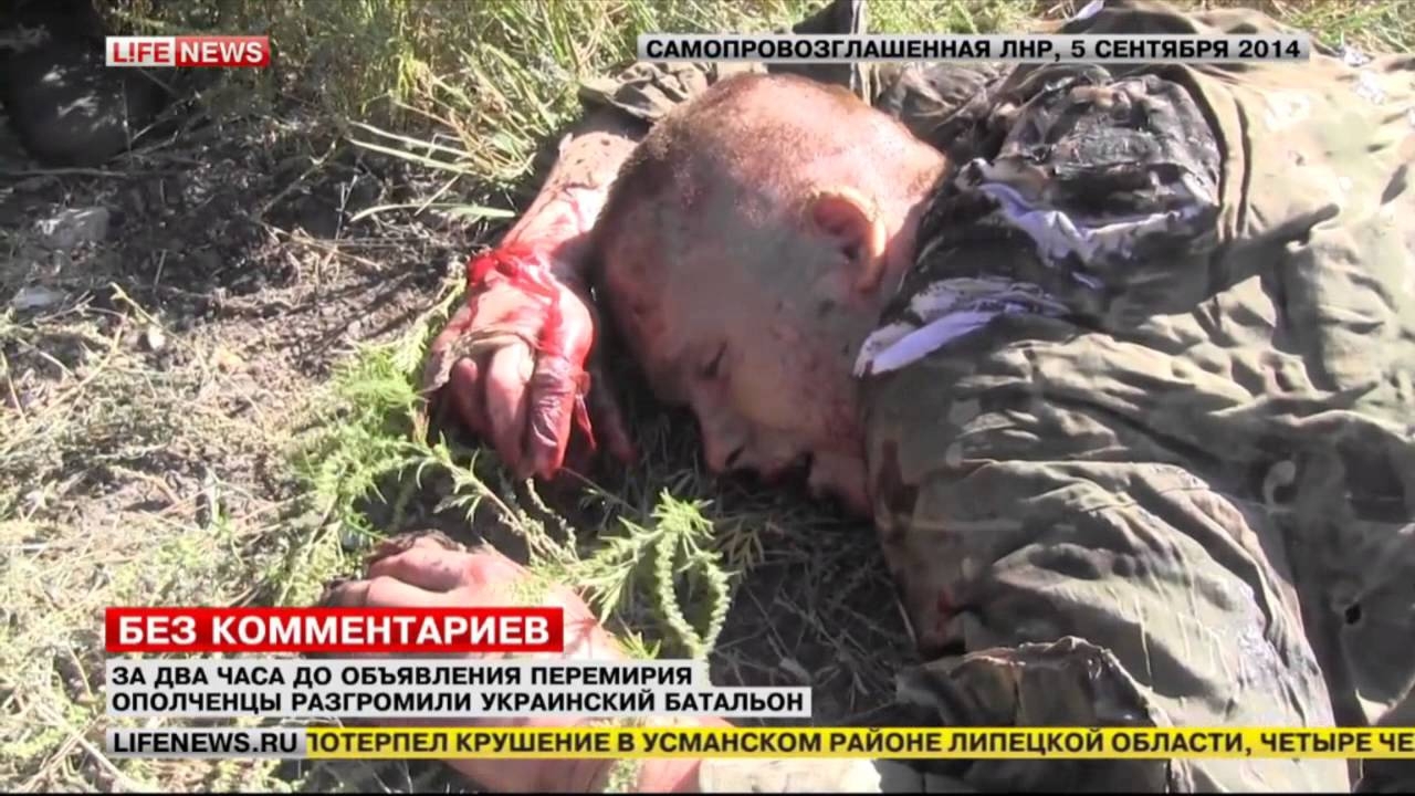 Видео и фото  с разгрома батальона украинских карателей "Айдар"