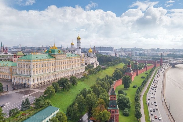 Московский Кремль с высоты