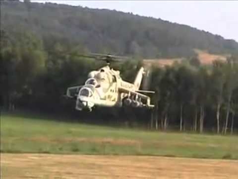 Радиоуправляемый турбированный вертолет Ми-24 