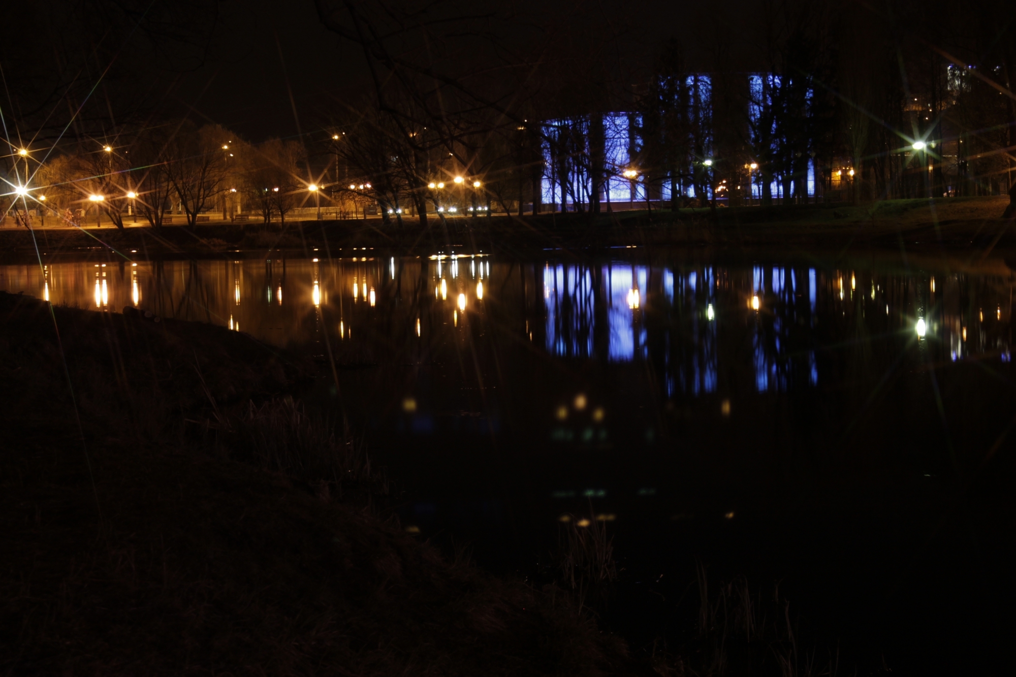 Ночная прогулка с фотоаппаратом 