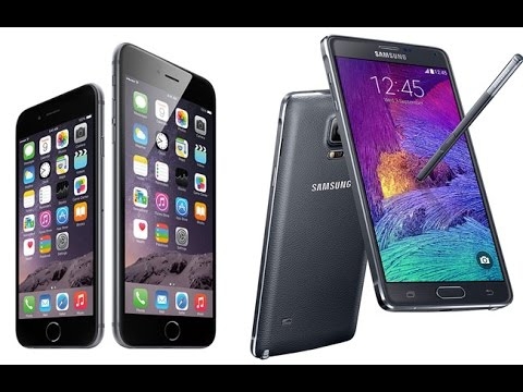 Apple iPhone 6 Plus VS Samsung Galaxy Note 4 Comparison &amp; Reviev 