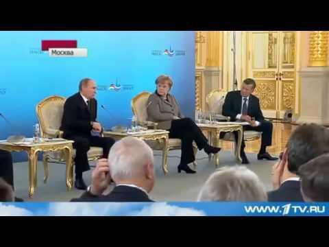 Скандал Путин vs Меркель! 