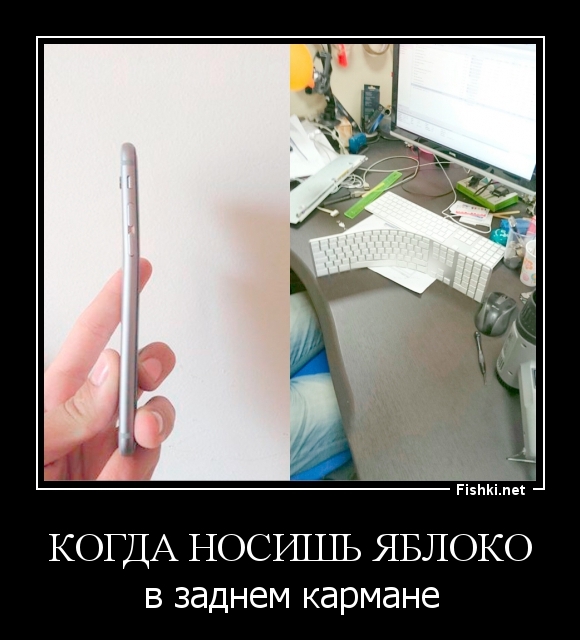 КОГДА НОСИШЬ ЯБЛОКО