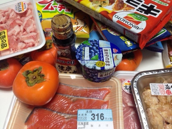 Сколько стоят продукты в Японии  