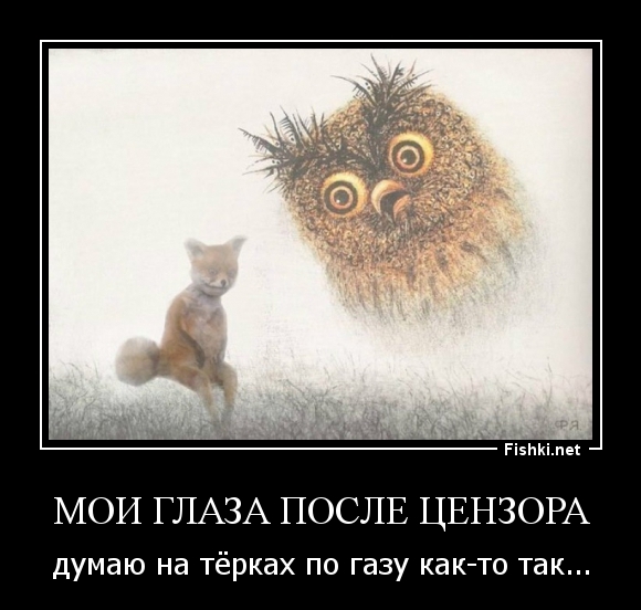 мои глаза после цензора