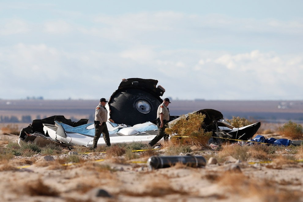 Крушение SpaceShipTwo компании Virgin Galactic