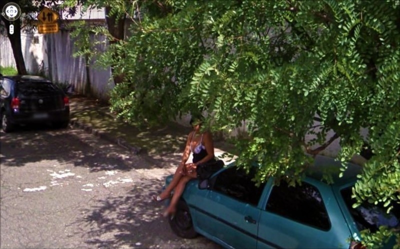 Что можно увидеть на сервисе Google Street View в Бразилии