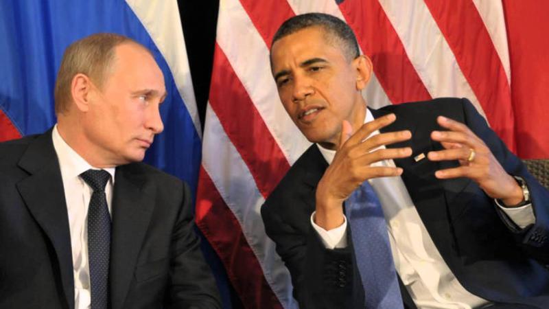 Путин и Обама Видео