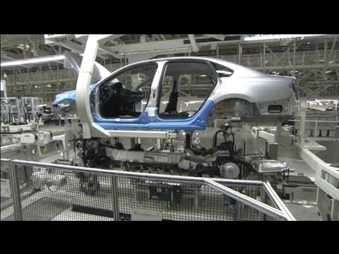 Как роботы собирают Volkswagen в США