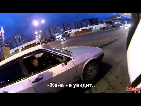 Прикол на светофоре