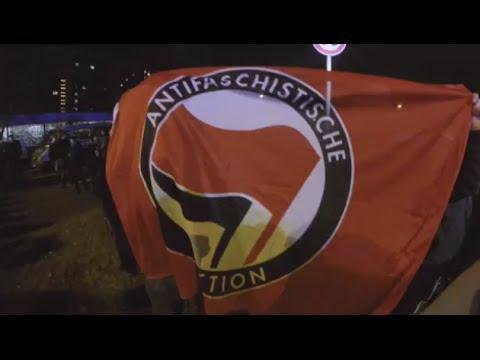 Антифашистский митинг в Берлине