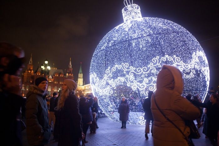 Новогодняя сказка в Москве