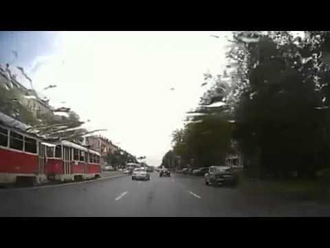 Нелепая трамвайная авария