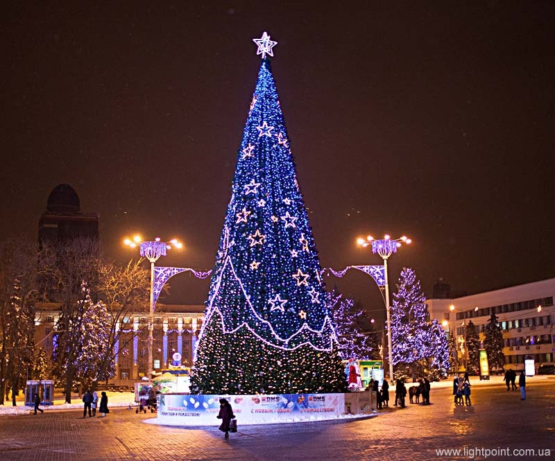 Репортаж из новогоднего Донецка