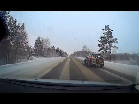 Зимняя подборка заносов от первого лица 