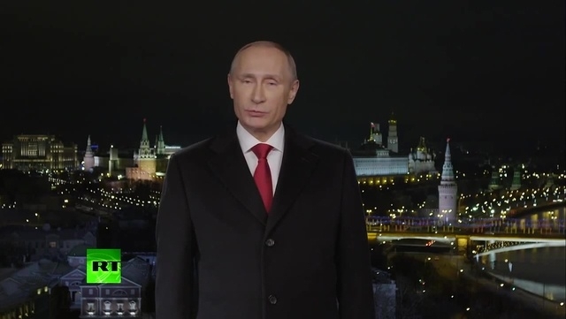 Новогоднее обращение Путина к западу