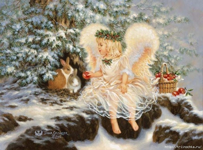 Ангел, Он нам ниспослан к Рождеству!