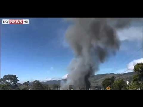 Взрыв фабрики феерверков в Колумбии