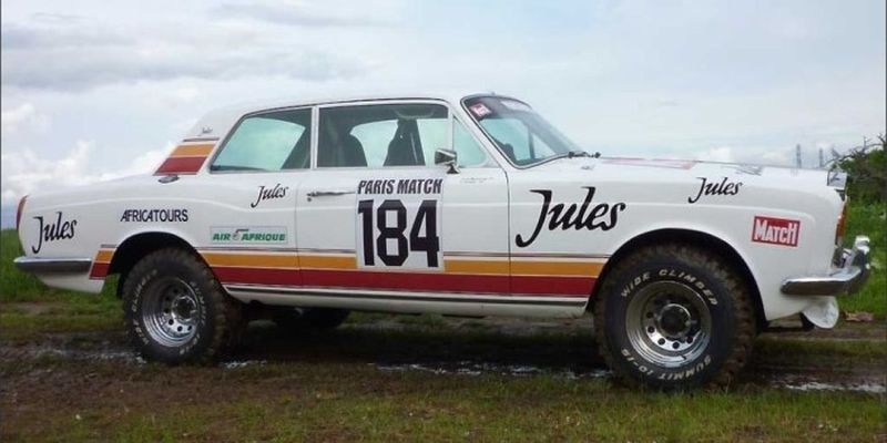 Раллийный Rolls-Royce, участник 1981 Paris Dakar