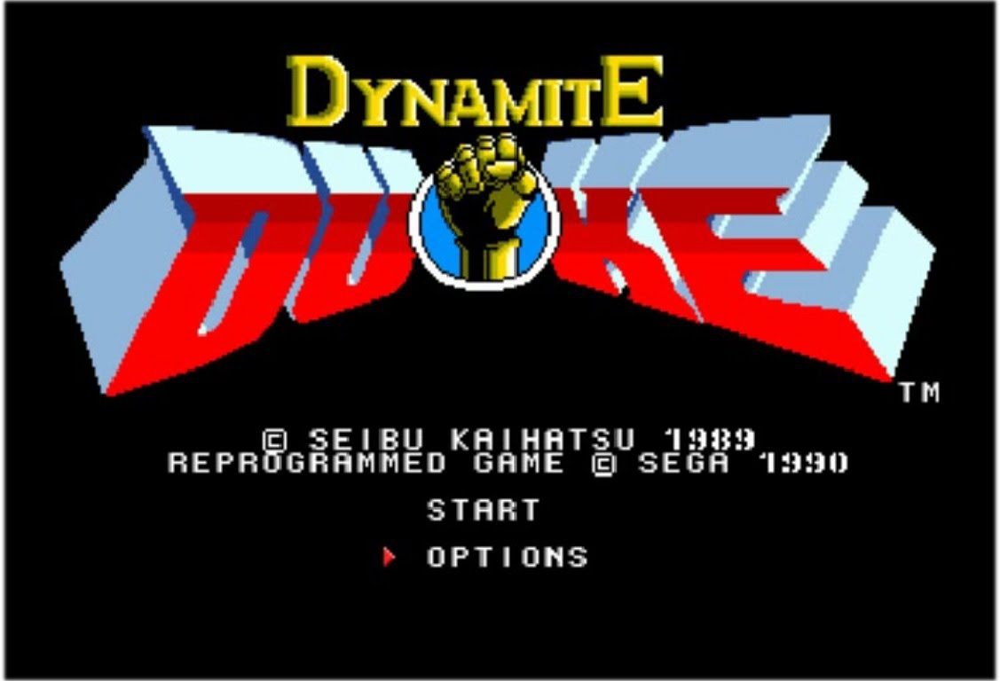 Dynamite Duke 1989, SuperHard Mode, Best Playthrough (Sega 16bit) 