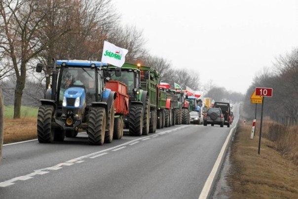 Нищие фермеры Польши негодуют