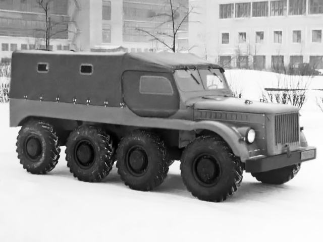 Супервездеход ГАЗ-62Б