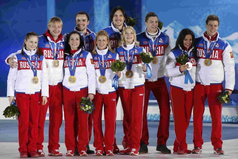 Все российские чемпионы Олимпиады-2014 в Сочи 