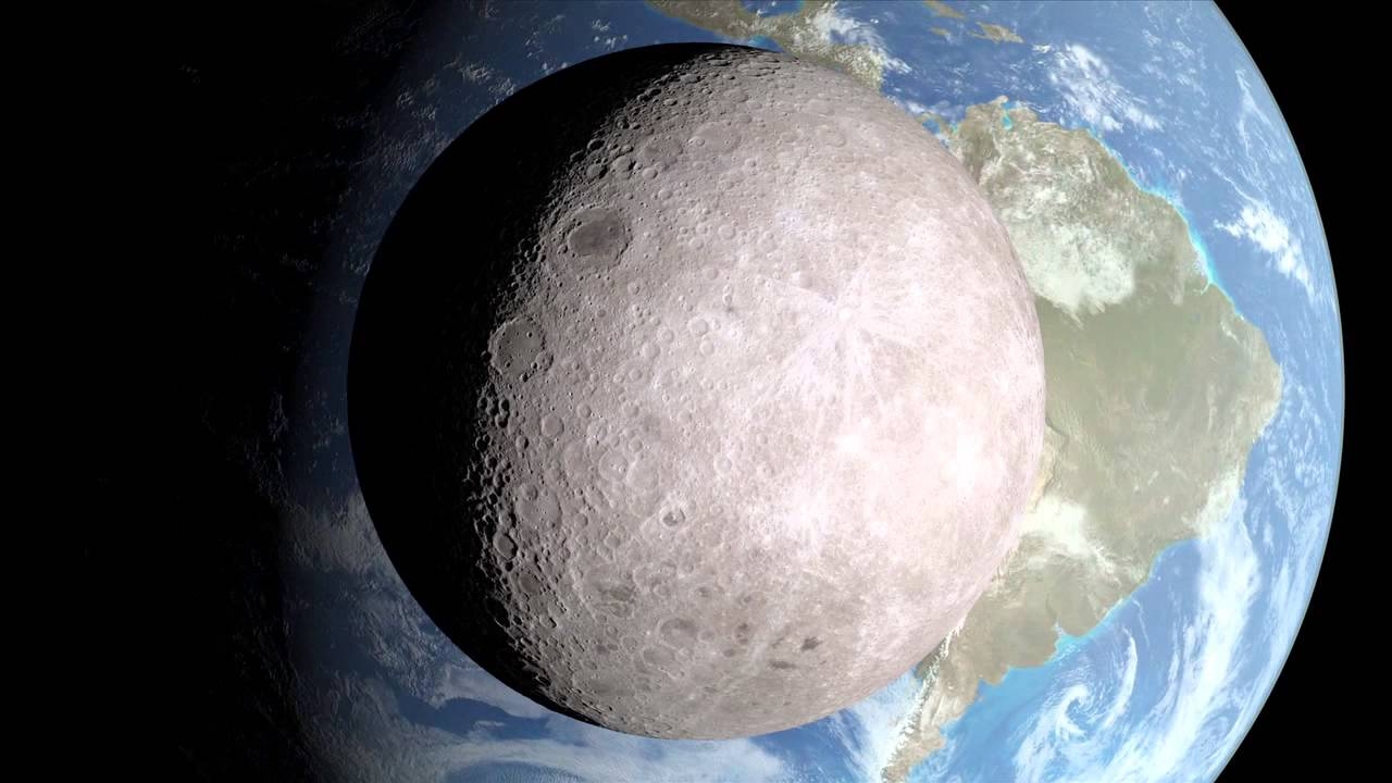 Как выглядит обратная сторона луны
