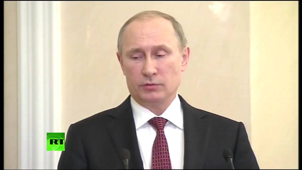 Владимир Путин об итогах переговоров в Минске 12 февраля 