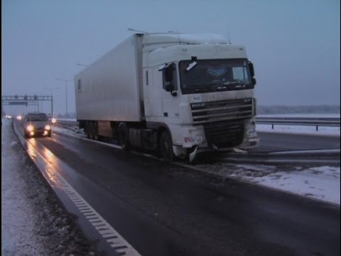 Подборка Аварий - Лопнуло колесо на скорости