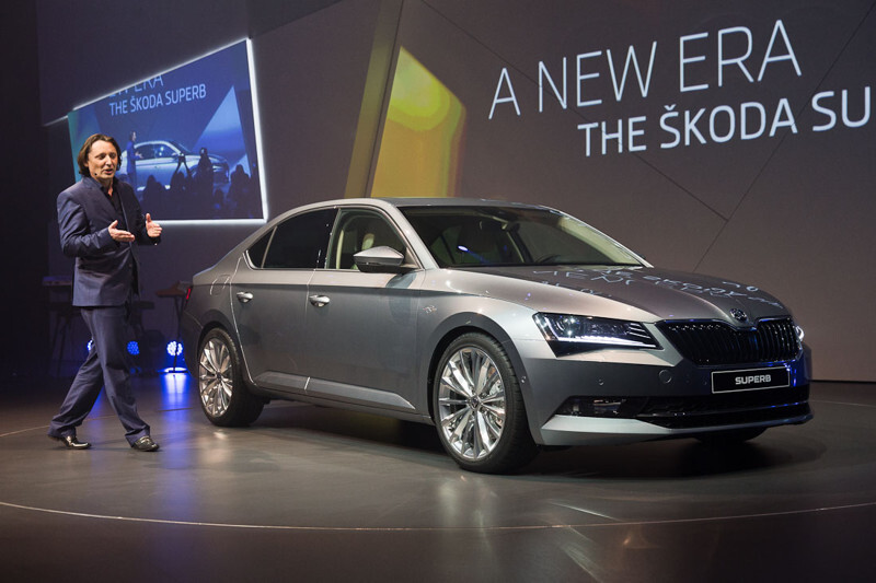 Премьера новой Skoda Superb в Праге