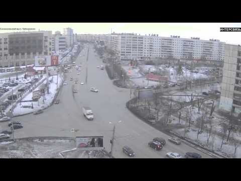 На таран - ДТП в Челябинске 21.02.2015
