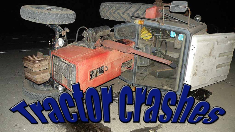 Tractor Crash Compilation || Road accident #165 (Tractor edition) 