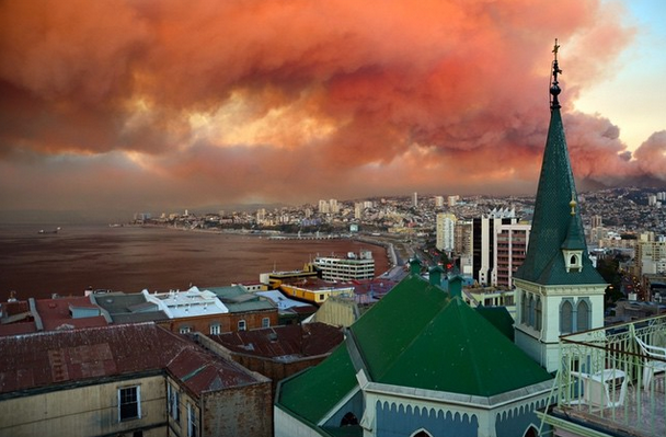 Репортаж из Instagram*: Пожары в Чили