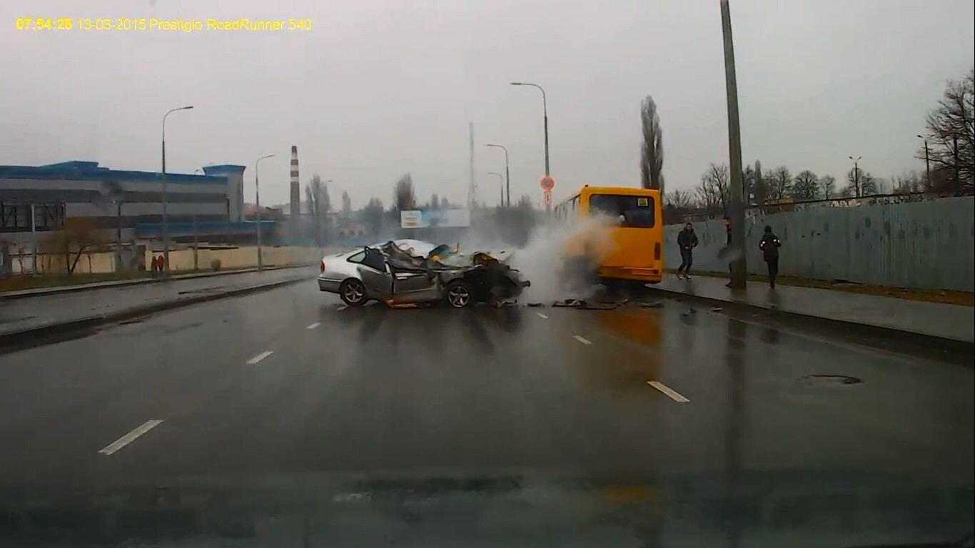 Жуткая авария в Одессе 