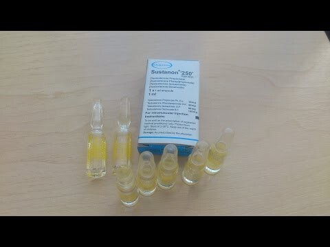 Первый курс стероидов, сустанон соло!